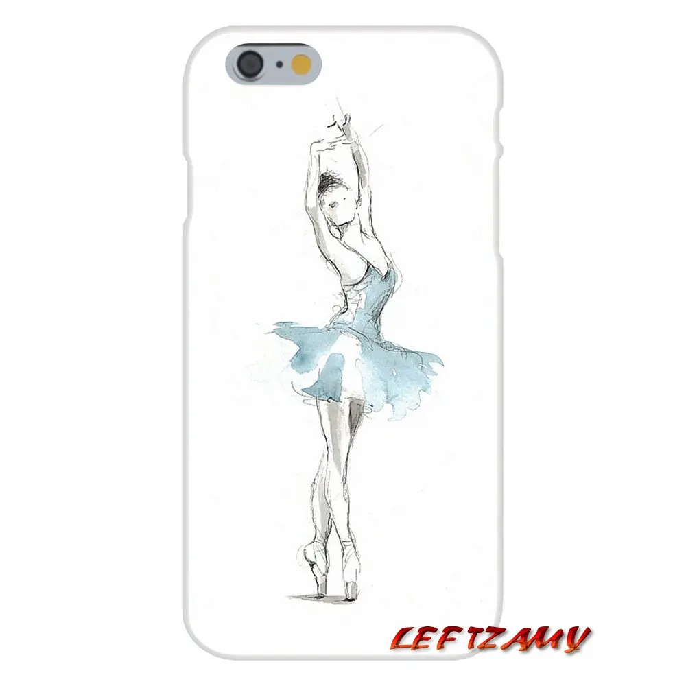 Для Samsung Galaxy A3 A5 A7 J1 J2 J3 J5 J7 2015 2016 2017 с рисунком балерины для девочек аксессуары