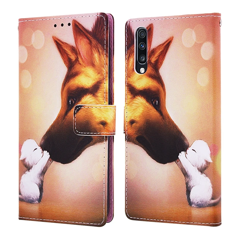 Кожаный чехол для телефона Couqe samsung A70, чехол с откидной крышкой для samsung Galaxy A70, чехол для Etui samsung A70 A 70, SM-A705F чехол