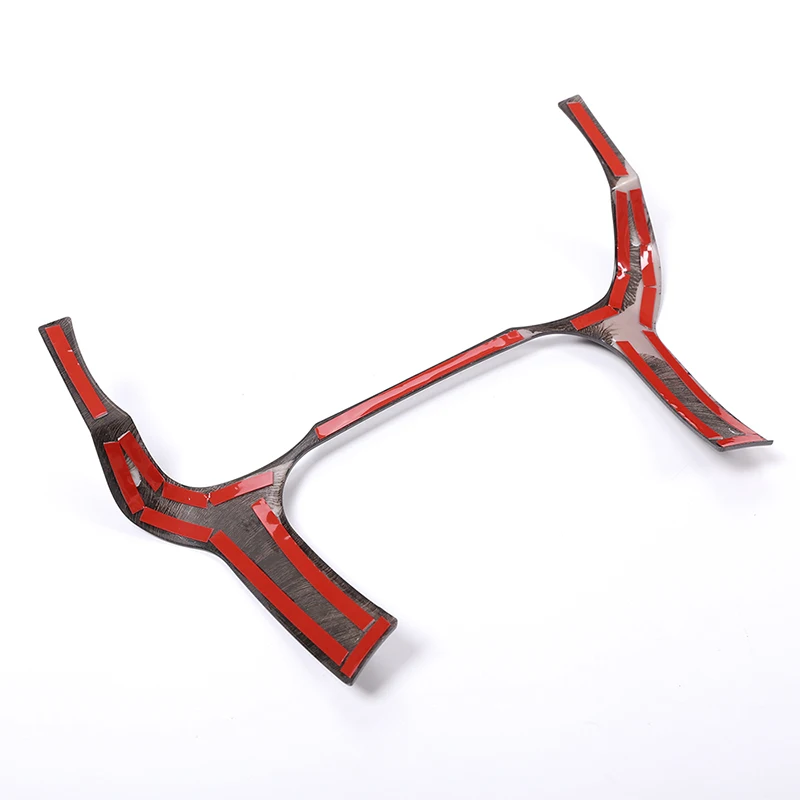 

Oak Wood ABS Interior Front Dashboard Edge Cover Frame Trim For Left Hand Driver For Land Rover Range Rover Evoque 2012-2018