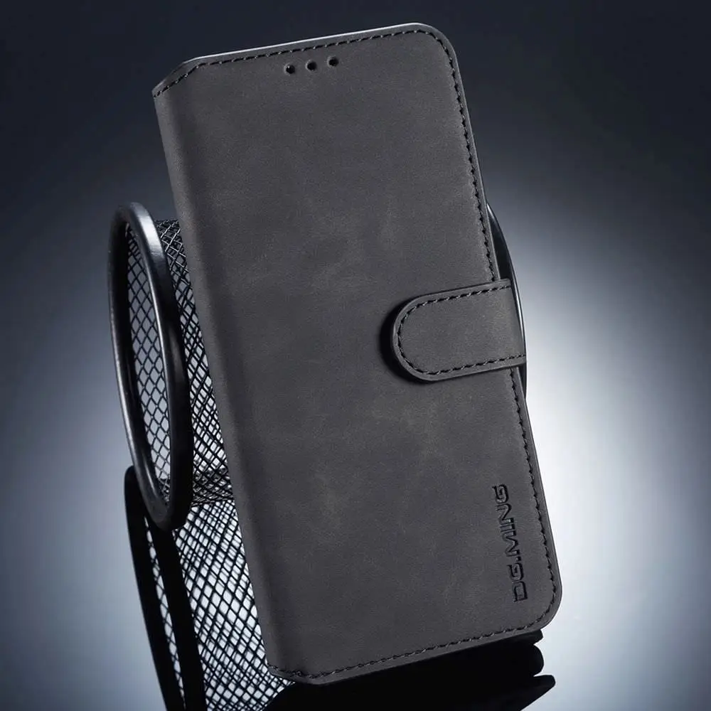 L-FADNUT Чехол-портмоне в винтажном стиле для Xiaomi mi 8 A2 Lite Pocophone F1 Роскошный кожаный чехол с магнитной застежкой для Red mi 6 6A Note 6 Pro
