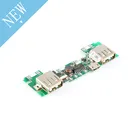 Модуль зарядного устройства для мобильного внешнего аккумулятора USB 5 в 2 А, литий-ионная батарея 18650, зарядная плата со светодиодным индикатором, новая версия
