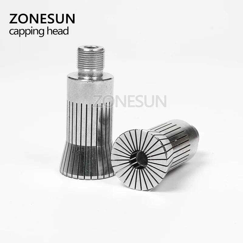 ZONESUN Cap ping Head для новых парфюмерных крышек ОБЖИМНАЯ машина колпачок металлической