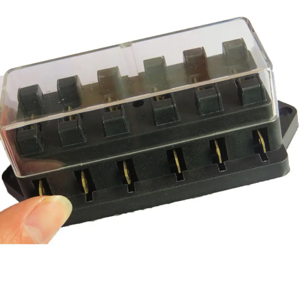 Е образный блок предохранителей для автомобиля 6 каналов цепи Стандартный ATO