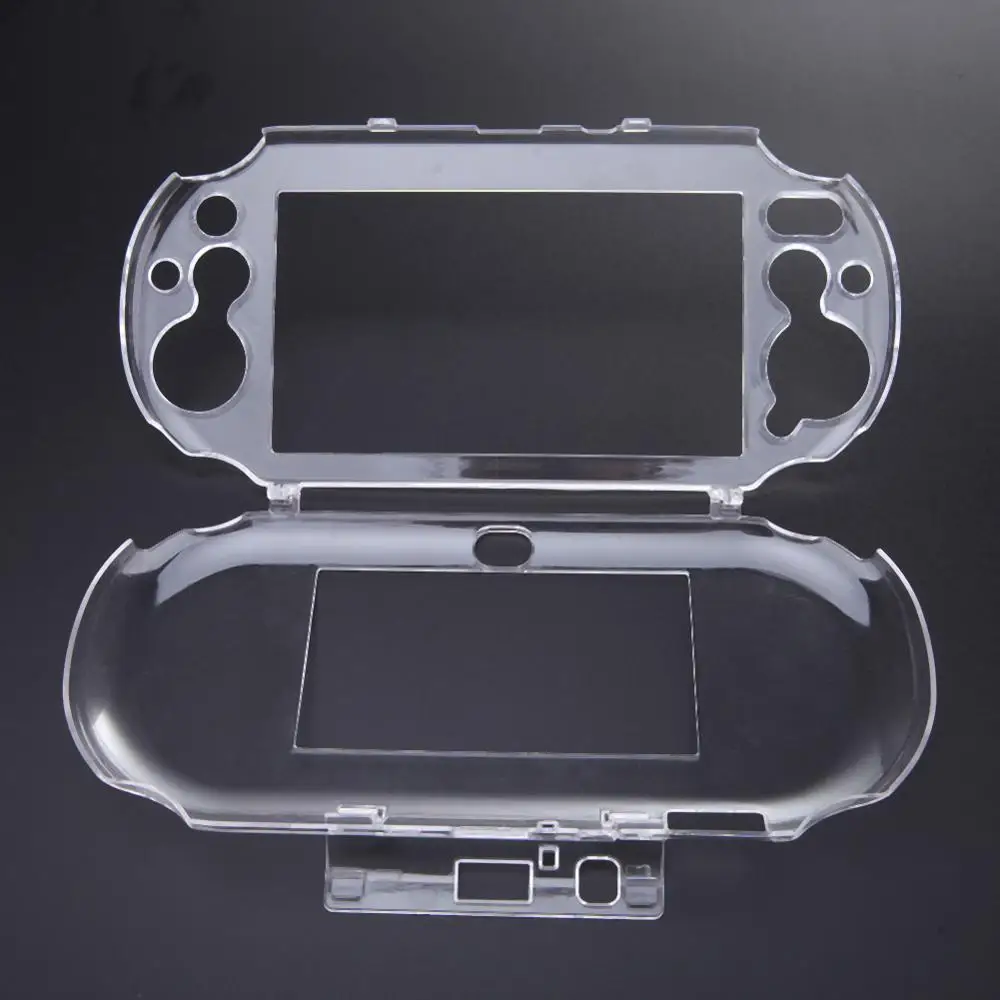 Прозрачный прозрачный защитный чехол жесткий тонкий игровой для Sony PS Vita 2000