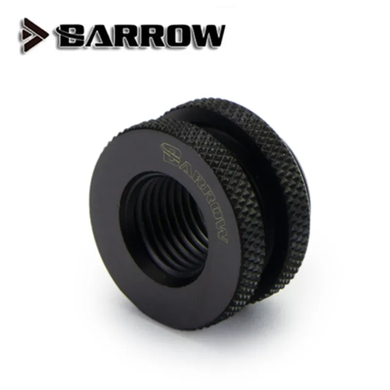 Barrow G1/4 Черная/яркая серебристая/белая/Золотистая пластина тип верхней инъекции