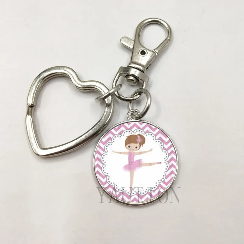 Новинка 2020 женский брелок с подвеской в виде танцующей девушки балерины|Брелоки|