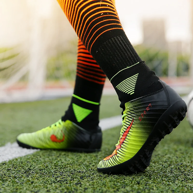 Футбольные бутсы для мужчин оригинальные футбольные с ножками 2016|indoor soccer shoes|shoes