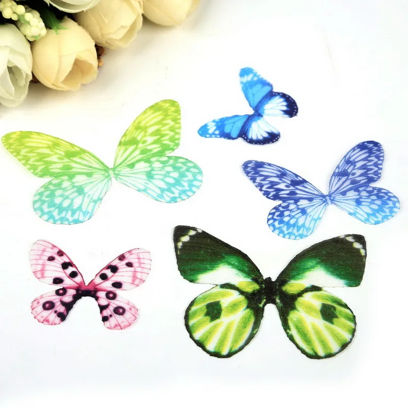 Лидер продаж Высококачественная имитация пряжи в виде бабочки аксессуары для