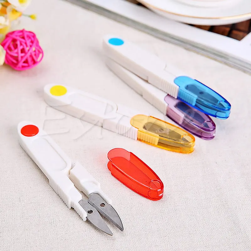 Крестик Вышивка Clipper СНиП Нитки резак Ножницы + Детская безопасность крышка