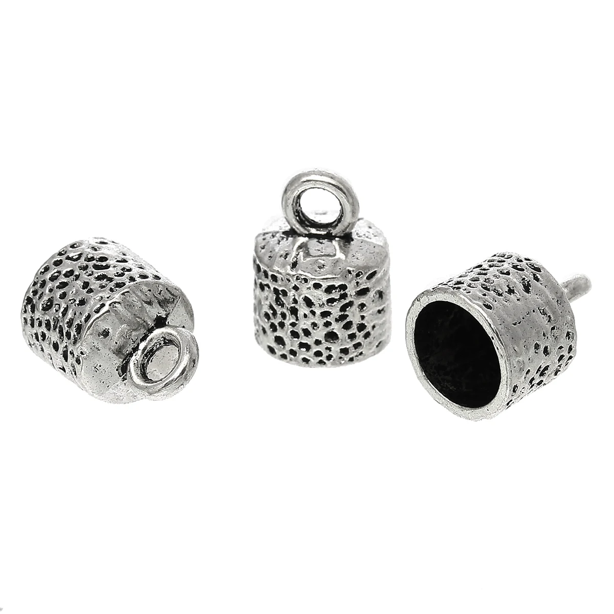 DoreenBeads Концевая крышка для ожерелья наконечники кожаного шнура украшения