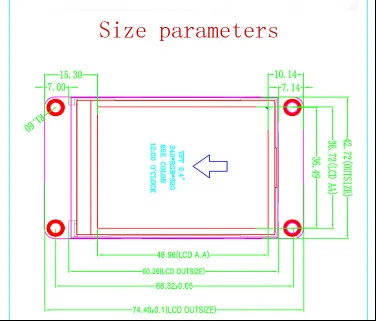 320*240 2 4 &quotUSART серия TFT ЖК дисплей модуль с сенсорной панелью|module us|us modulemodule display |