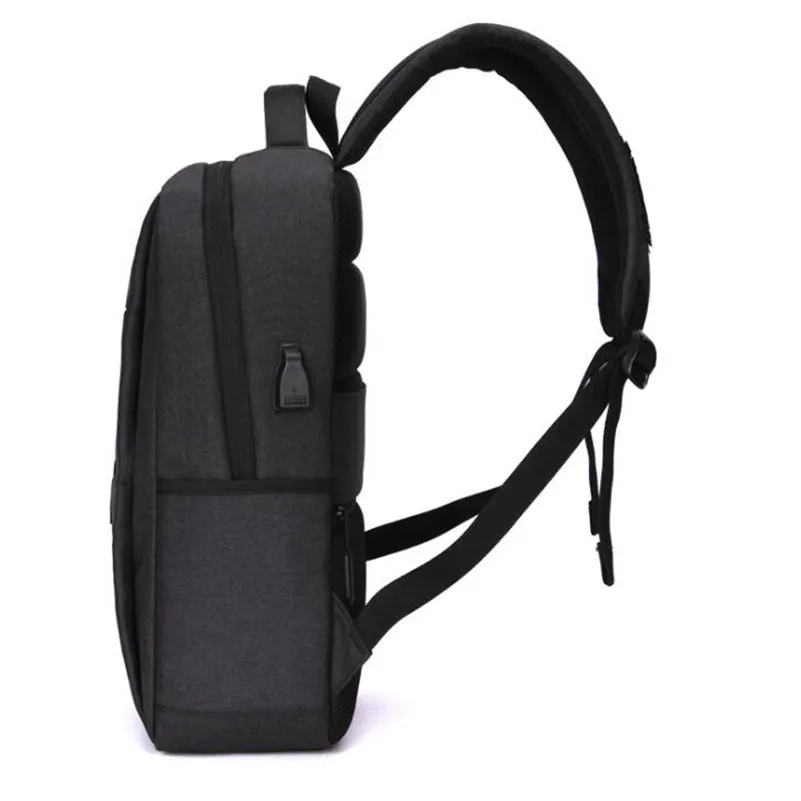 Рюкзак для ноутбука 15 6 дюйма с USB портом и защитой от кражи школьный или дорожный