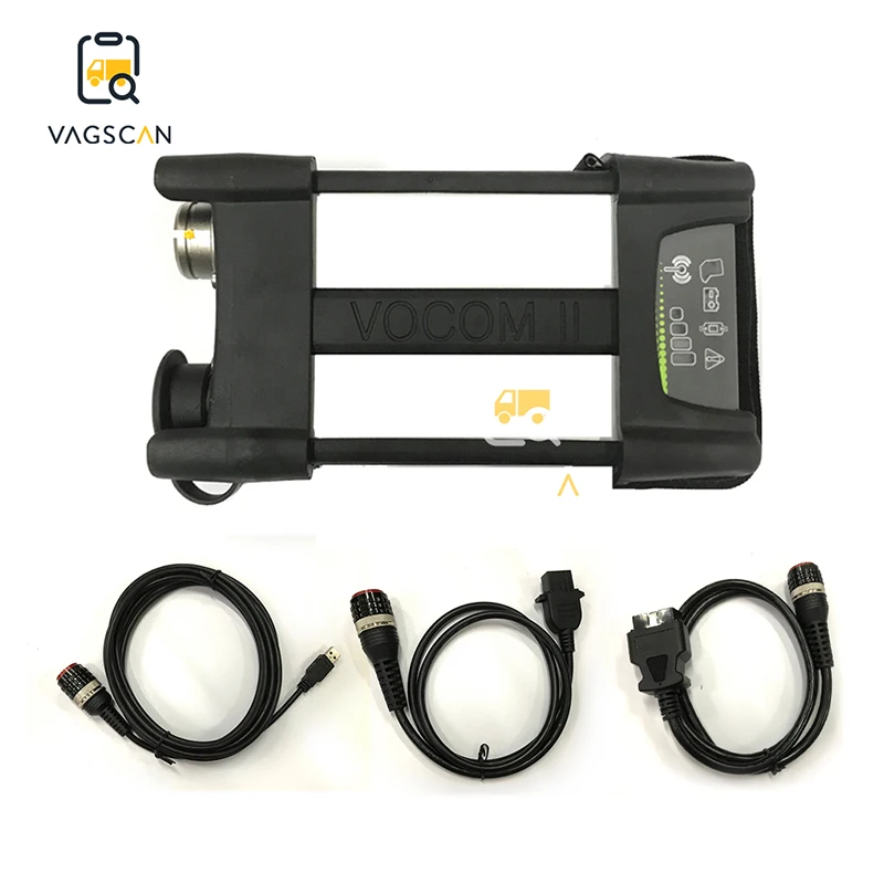 Грузовик Экскаватор диагностический инструмент для volvo VOCOM II 88894000+ APCI PTT 2.5.87 технический инструмент тяжелый грузовик диагностический инструмент