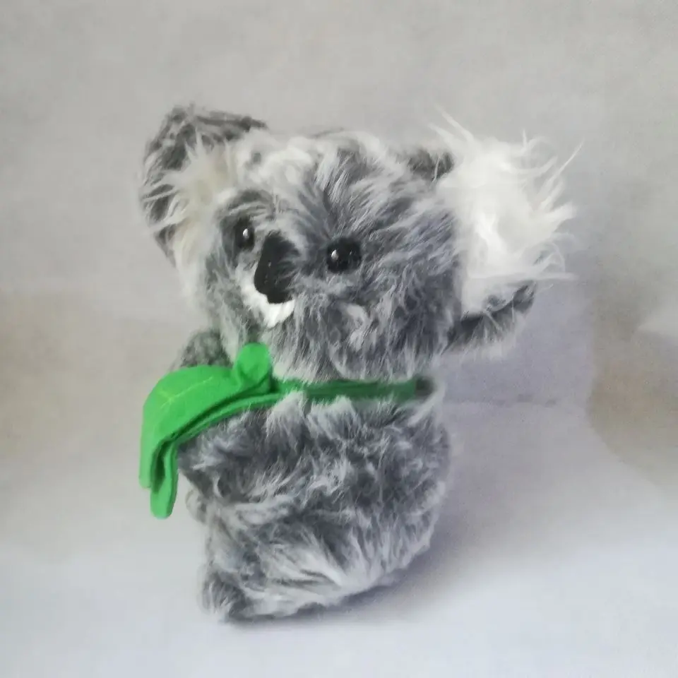 lovely gray koala plush toy about 20cm soft doll birthday gift d2177