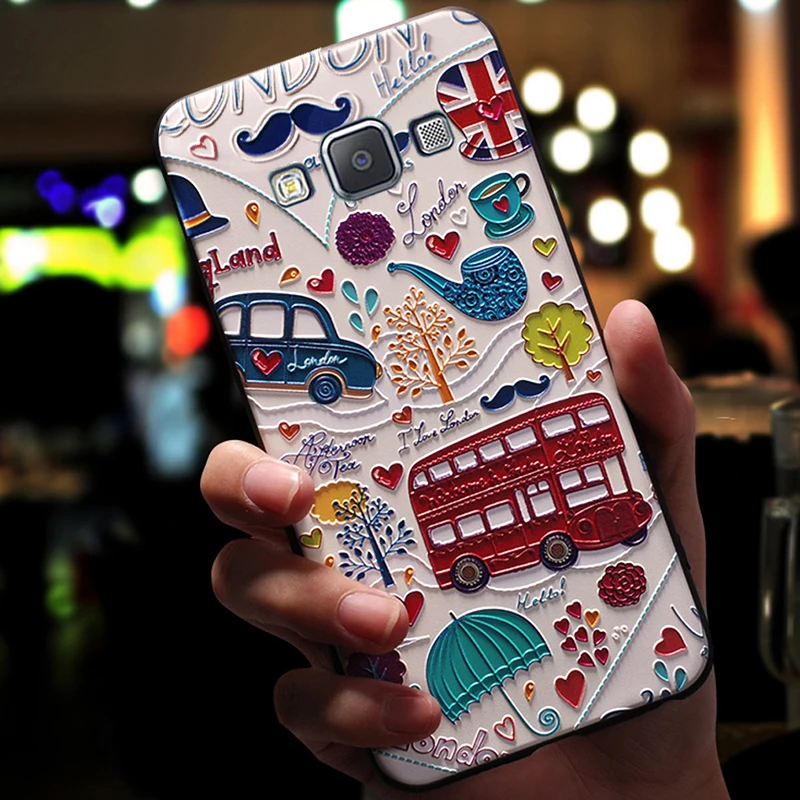 YonLinTan coque, чехол, чехол для samsung Galaxy a7 a700 телефон мультфильм чехол на заднюю панель телефона 3D милый 360 чехол s Аксессуары роскошный