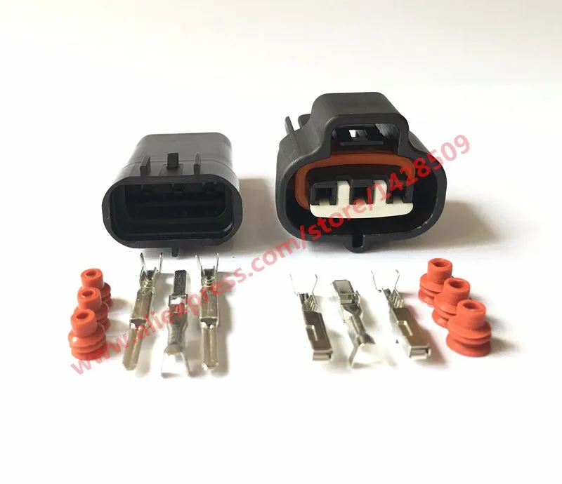 20 комплектов 6189-0099 3-контактный гнездовой Штекерный разъем для VSS Toyota 1JZ 2JZ датчик