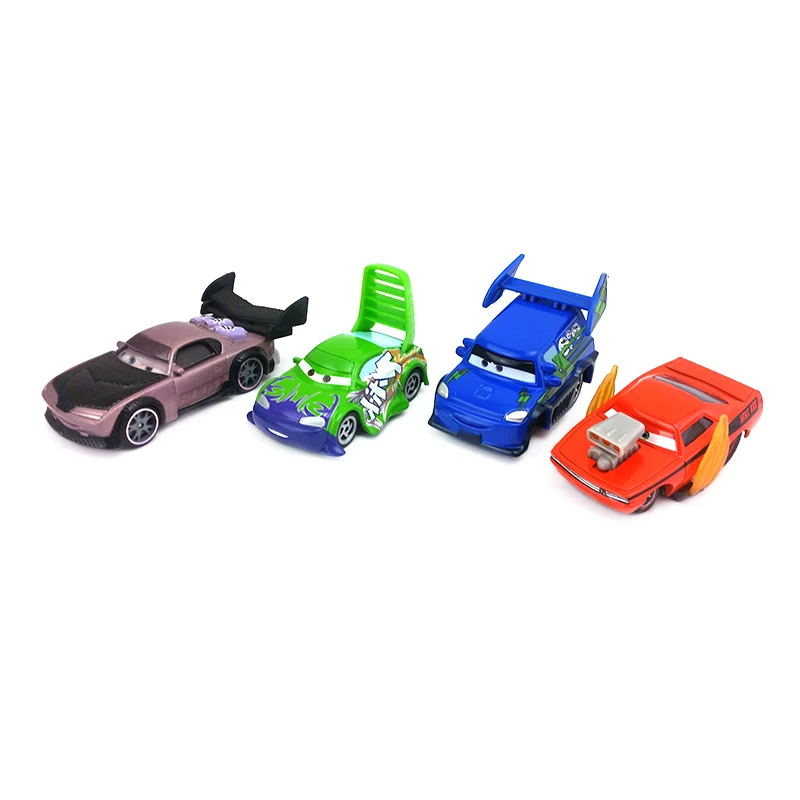 Машинка из м/ф Тачки Disney Pixar Snot Rod & DJ Boost Wingo Metal No.95 Mack гоночный грузовик и Молния