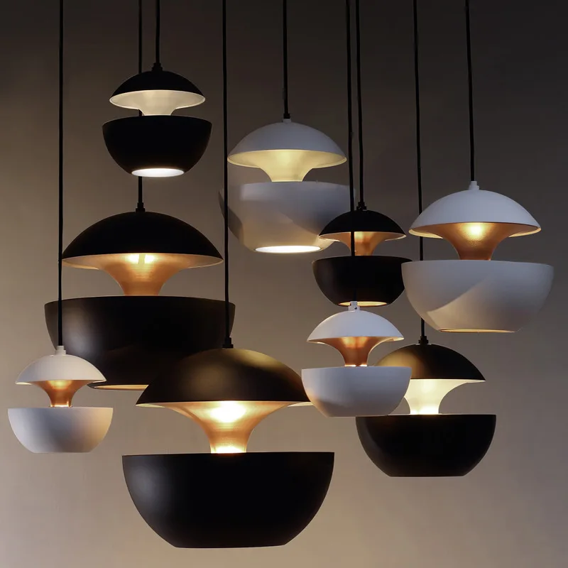 American Apple Iron Chandelier Lights Restaurant Bedroom Hang Lamp Nordic Modern Art Creative Individual Bedside Luminaire Led