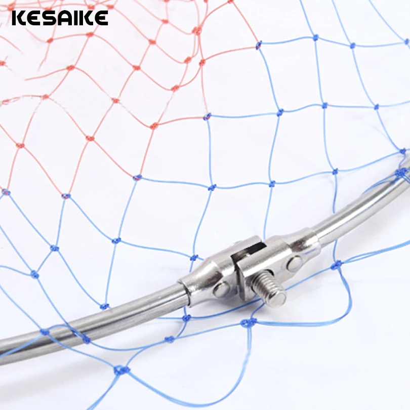 Телескопическая рыболовная сеть KESAIKE телескопическая ручная из нержавеющей