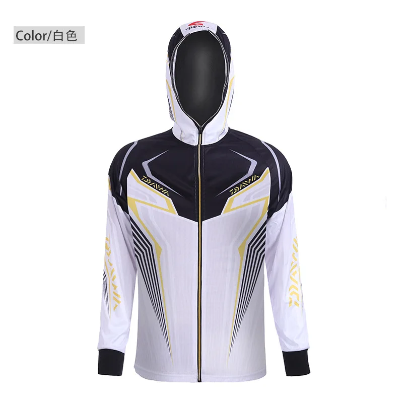

2018 New Arrival Men Fishing Clothing Long Sleeve Summer Breathable Hooded Fishing Clothes Quick Dry DAWA Fishing Shirts