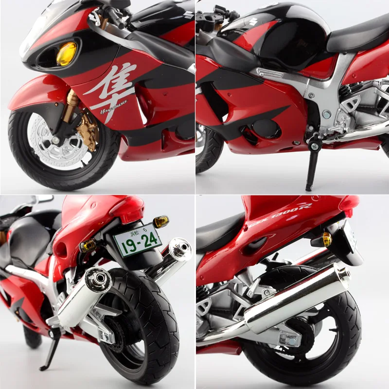 1:12 Масштаб automaxx маленький SUZUKI GSX 1300R Сокол Hayabusa литье под давлением металлический мотоцикл и спортивный велосипед модели подарок для мальчика игрушка