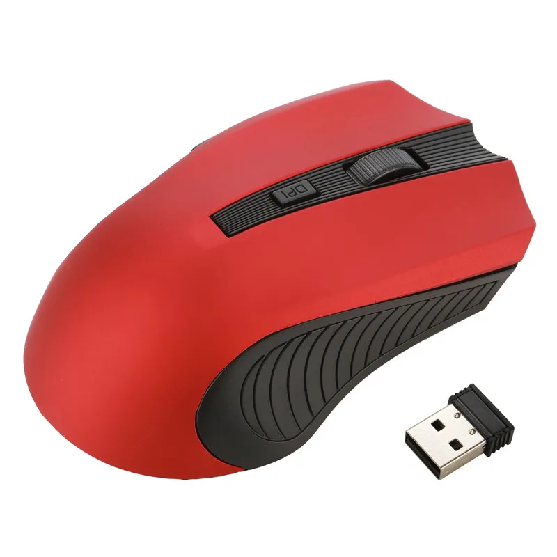1600 dpi 2,4 GHz Беспроводная игровая мышь оптическая USB геймерская компьютерная мышь для ПК ноутбука настольная Прямая поставка