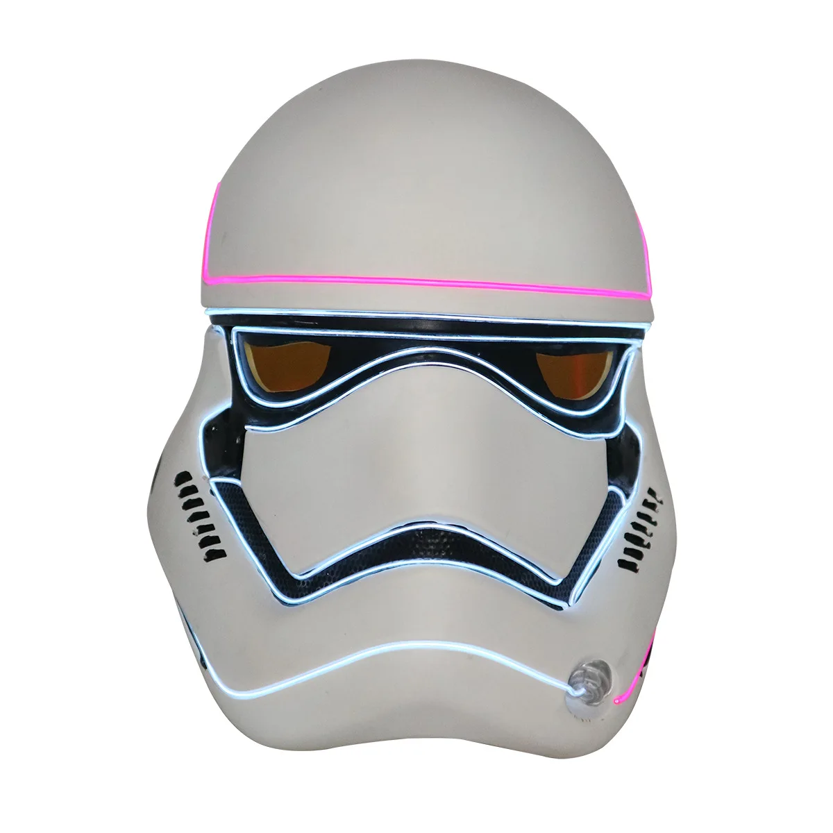Darth Vader Helmet LED Star Wars Mask Imperial Stormtrooper Helmet Halloween Star Wars Mask Cosplay Theme Party Mask latex PVC