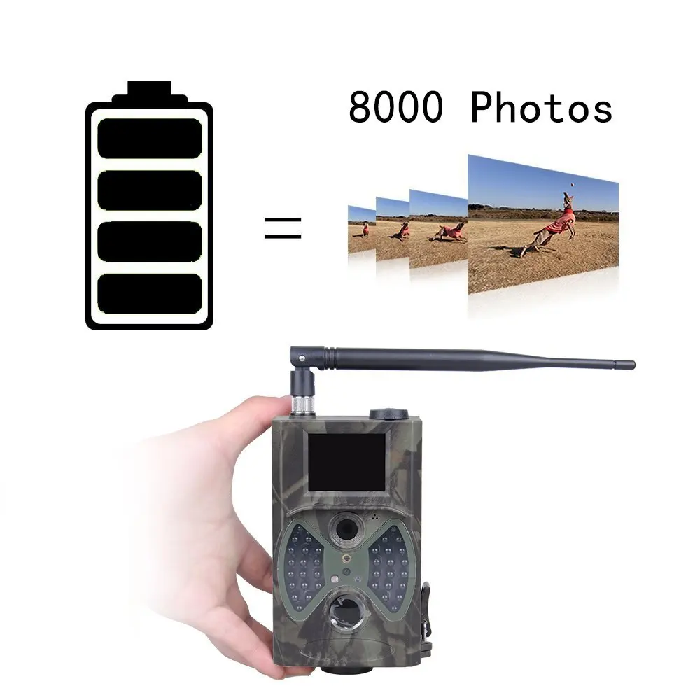 MMS SMS GPRS 12MP охотничья камера Черный ir 940nm с ночным видением без вспышки фото ловушка камера для съемки животных hc 300m