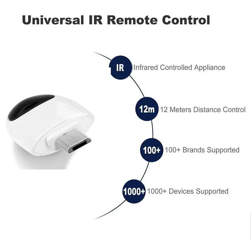 Инфракрасный пульт дистанционного управления для мобильного телефона Type-C