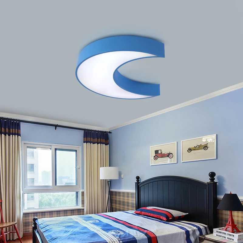 

Cartoon Animal Moon Ceiling Lights For Kids Bedroom Caute Princess Kitty Nursery Child Children Kids Ceiling Lights Room Lamp
