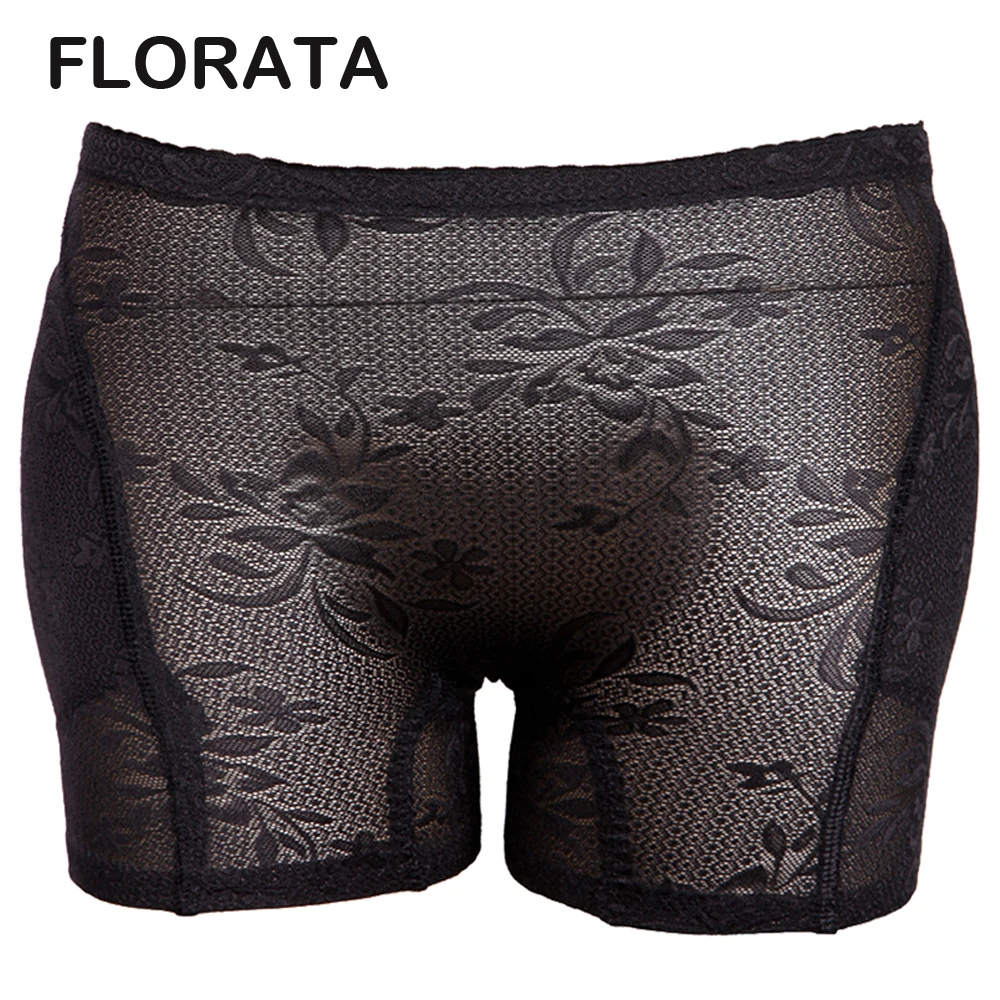 FLORATA, сексуальные женские трусы для похудения, бесшовные трусики для увеличения бедер, Корректирующее белье, пуш-ап, мягкие трусики, нижнее белье, штаны для бедер