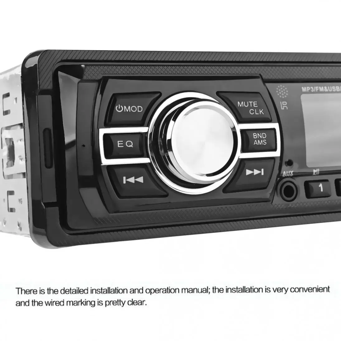 Автомобильный MP3 плеер с bluetooth и FM передатчиком 12 В стереозвук Aux вход приемник SD USB