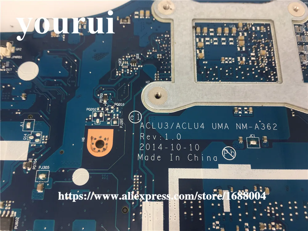 Для Lenovo G50-80 Материнская плата ноутбука 5B20H5432 ACLU3/ACLU4 NM-A362 CPU DDR3 | Компьютеры и офис