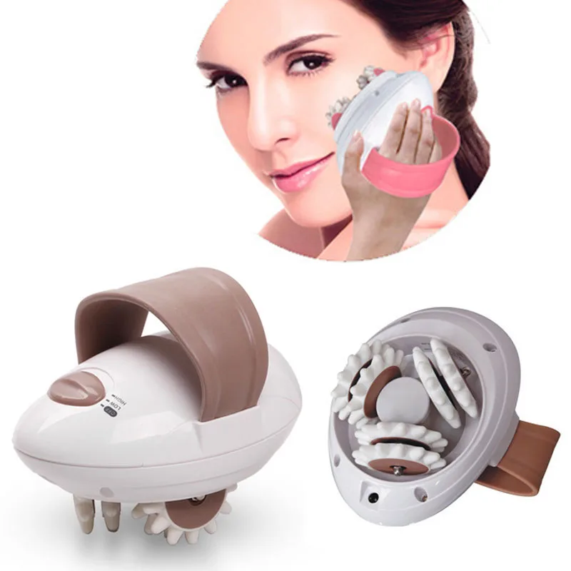 Аппарат для похудения 3D мини роликовый массажер лица рук и ног устройство