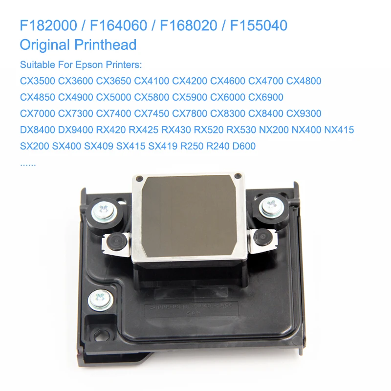 Печатающая головка F182000 F168020 TX400 печатающая для Epson CX3500 CX4100 CX4600 CX4900 CX5900 TX410 TX200 R250 SX400
