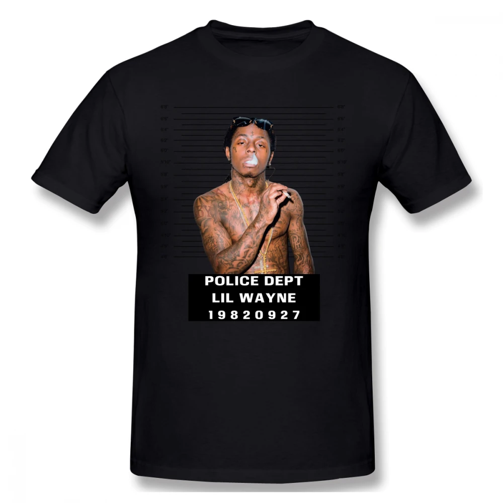 Lil Wayne 5 Мужская футболка большого размера на заказ|Мужские футболки| |