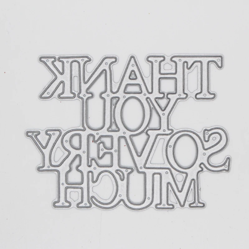 Металлические стальные рамки вырубные штампы украшения букв сделай сам
