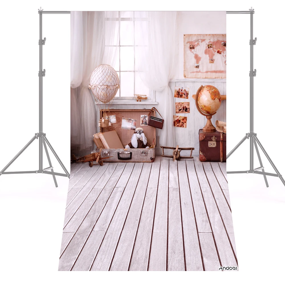 Andoer 1 5*0 9 м/5*3 фута тема для путешествий фон фотосъемки новорожденных детей