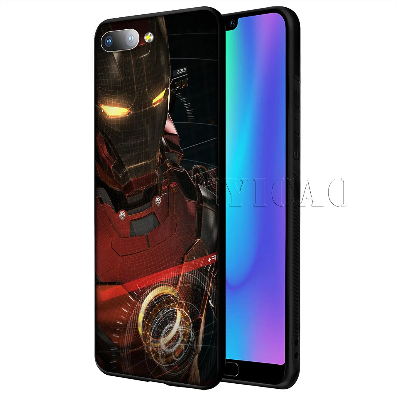 Силиконовый чехол для Huawei Y9 Y7 Y6 Prime 2019 Honor 20 8C 8X 8 9 9X 10 Lite 7C 7X 7A Pro |