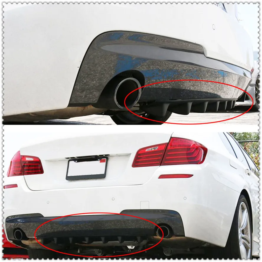 Автомобильный задний диффузор для Mercedes Benz W203 W210 W211 W204 A C E S CLS CLK CLA GLK ML SLK Smart W220 F700 |