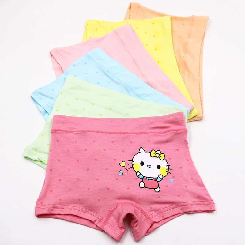 

Трусы-боксеры для девочек из мультфильма «Hellokitty», 5 шт./лот