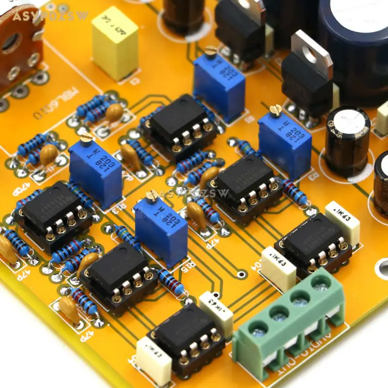 HIFI 6010 плата предусилителя на немецкой плате предусилителя MBL6010D