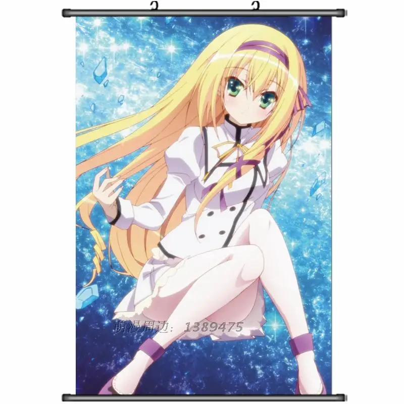 Японское аниме Seirei Tsukai no Blade Dance Клэр Руж и ринслет лоуренфрост домашний Декор настенный свиток плакат декоративная картина