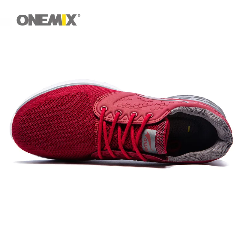 Мужские кроссовки для бега ONEMIX сетчатые дышащие спортивные спортивная обувь
