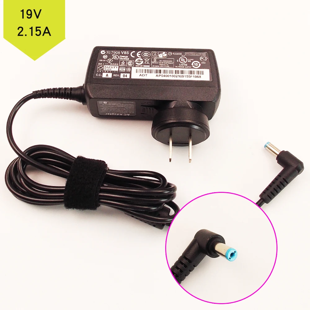 19V 2.15A Portable Ac Adapter Power SUPPLY + Plug for Acer Aspire One ADP-40TH A 1830TZ AS1430-4857 AOA150-1006 D255e-13608 | Компьютеры и