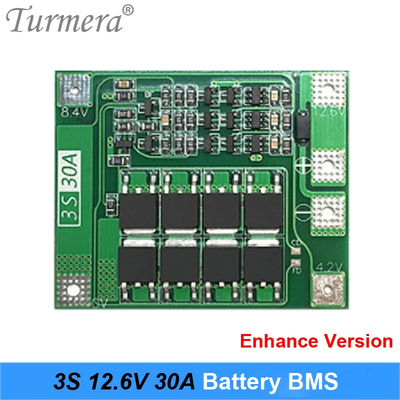 3S 12,6 V 20A 30A 40A для батареи отвертки 12V li-ion 18650 Защитная плата батареи BMS PCM