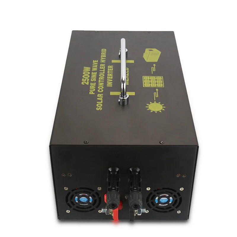 2500 Вт Чистая синусоида гибридный Инвертор 24V 220V солнечный инвертор 12 V/48 V до 120 V/230 V/240 V DC/AC преобразователь 30A Управление Зарядное устройство