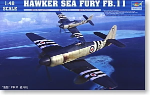 Trumpeter 1/48 масштабная модель 02844 Hawkeian anger FB. Mk.11 бортовой боец bombera | Игрушки и хобби