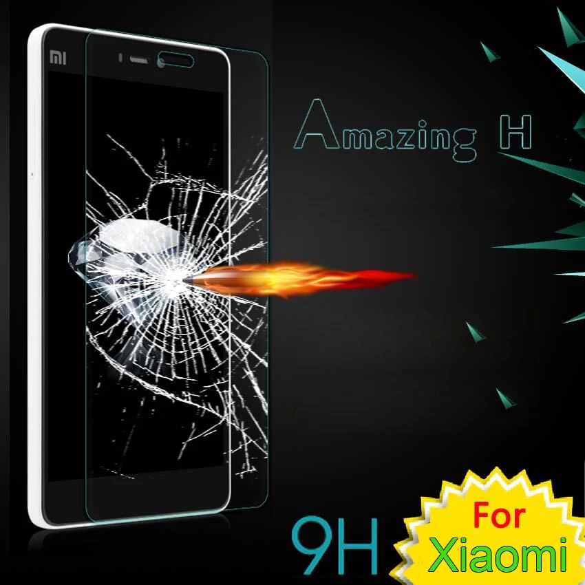 Премиум 9H пленка для экрана из закаленного стекла Xiaomi Redmi 2 3 3S 3X Pro Mi 4 5 Note Mi3 Mi4 4i 4A 4S