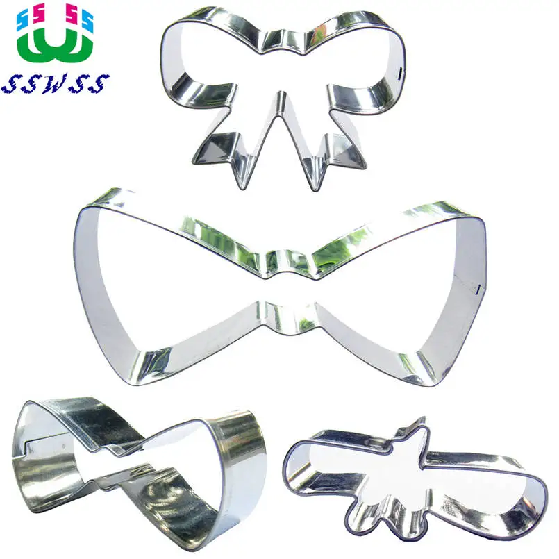 Маленький бант в форме галстука инструменты для украшения торта фрезы помадки